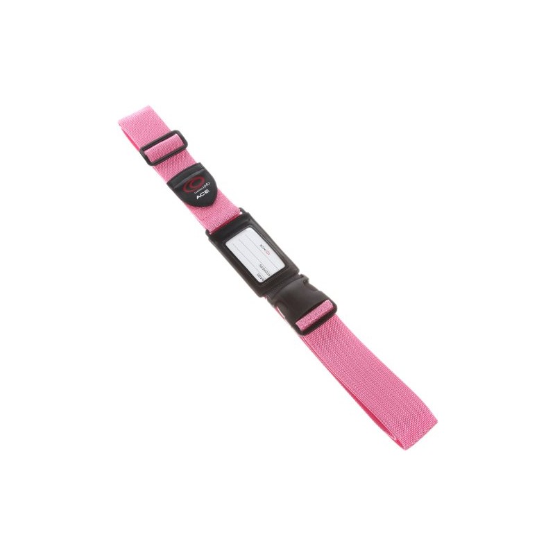 [Ace] Ace Tabi Tomo Suitcase Belt 195 cm - pink