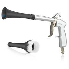 YXGOOD Car Cleaning Gun, High Pressure Air Blow Gun with 2 Set Nozzle, Interior Car Cleaning for Vehicle Upholstery Carpet Seat