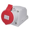 Industrial Power Socket IP44 Waterproof Dustproof 5 Core 16A 3P+N+E