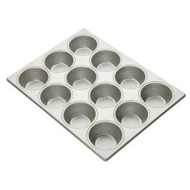 Focus Foodservice Glazed Aluminized Steel 12-Cup Pecan Roll Pan