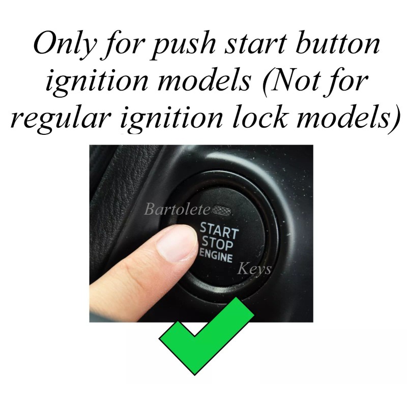 Bartolete Keys Remote Car Key Fob For 2011 2012 2013