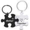 PNPGDYK R Puzzle Keyring Partner Couples, Keyring for Couples, Couples