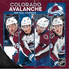 TURNER SPORTS Colorado Avalanche 2025 12x12 Team Wall Calendar (25998011937)