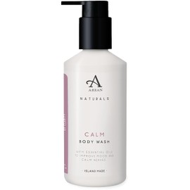 Arran Naturals Calm Luxury Moisturising Vegan Bath & Shower Gel (250ml/8.4floz) with Calming Lavender & Chamomile