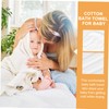 BESPORTBLE 2pcs Baby Hooded Towels Set for Infants Extra-Soft Cotton