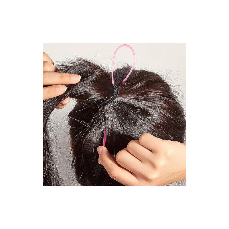 4Pcs Topsy Tail Hair Tool Hair Looping Tool Braiding with