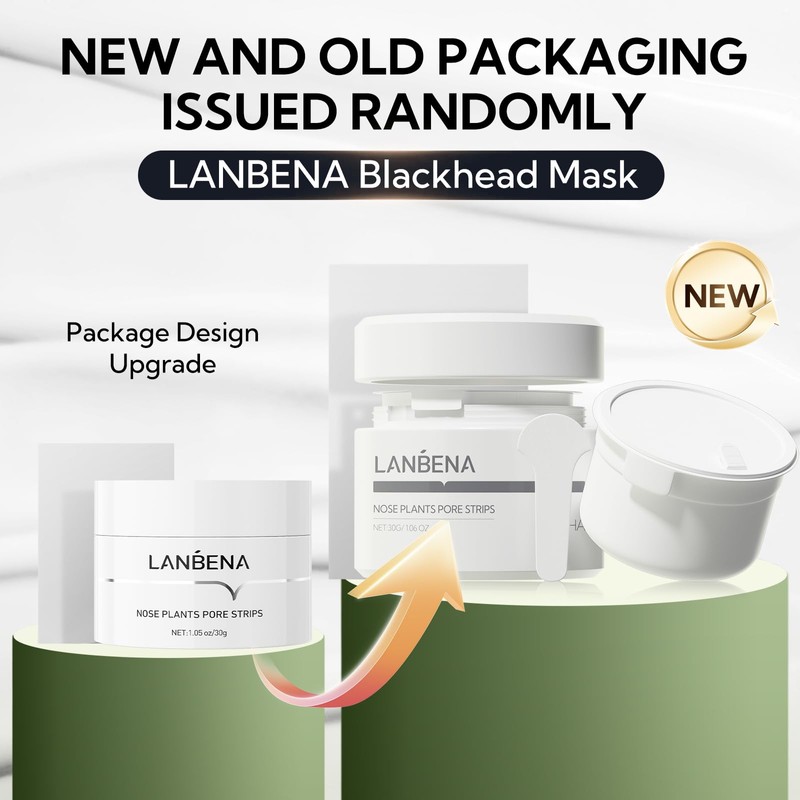 LANBENA Blackhead Remover, LANBENA Black Heads Remover from Face Black