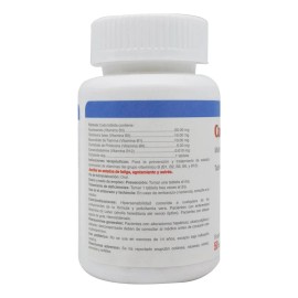 Multivitaminico Complejo B Y B12 50 Tabletas Salud Natural Sin Sabor