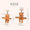 Ssumght Cabinet Door Positioning Tool Set,Cabinet Door Installation Positioner,Adjustable Length