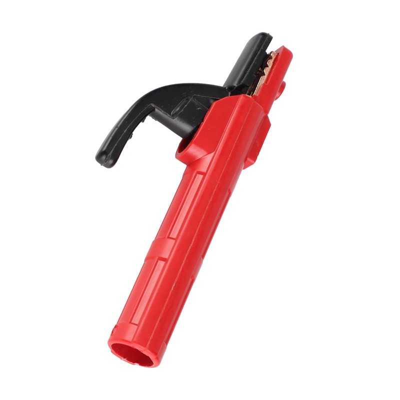 Welding Electrode Holder, 300Amp Capacity Copper Plier Ground Clamp, Insulated
