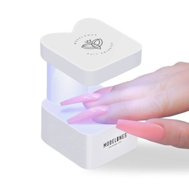 Modelones Mini UV Lamp for Nails, Nail Polish UV Lamp Nail Dryer, 2 Timer Modes, Nail Lamp for UV Nail Polish, Polygel Builder, Nail Tips, Glue Gel for Beginners, DIY Salon, USB Nail Lamp for Travel