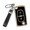 FT FUNTOR FT FUNTOR 2-Knopf Automatische Schlsselabdeckung(Schwarz)