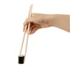 Restaurantware Bambuddha 9.5 Inch To Go Chopsticks 100 Durable Bamboo