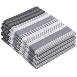 'Chef's Quality ZOLLNER® Set of 4 Tea Towels 50 x 70 cm – Various Colours (Series Line "