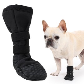 Waterproof Dog Bootie for Injured Paw,Dog Wound Recovery Boot,Anti-Slip Dog Shoe Dog Paw Protector from Licking Wound_M
