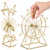 Ferris Wheel Ornament, Iron Ferris Wheel Model, Modern Decor for
