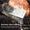 Smoker Box Professional Rectangular Add Smokey BBQ Flavor Stainless Steel