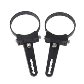 3" Aluminum Tube Bull/Roll Bar Mount Bracket Clamps Holder LED Car Truck Off Road Work Light