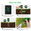Wigearss 6 in 1 Soil Meter, Digital PH Soil Tester,