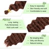 Eerya Long Curly Braiding Hair 20 Inch 2 Packs Deep