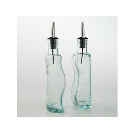Glass Puzzle Cruet Set