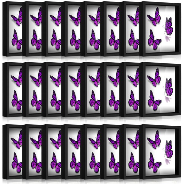 Geetery 24 Pack 5x7 Shadow Box Small Shadow Box Bulk