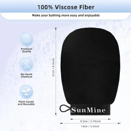 Brand: SunMine Exfoliating Gloves 2pcs Korean Mitts Glove Deep Body Scrub Dead...