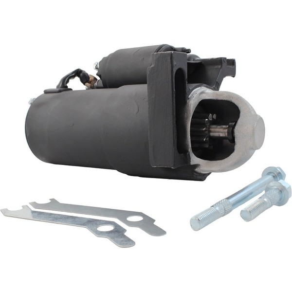 Generic New Premium Black Marine Coated Starter w/Bolts & Shims