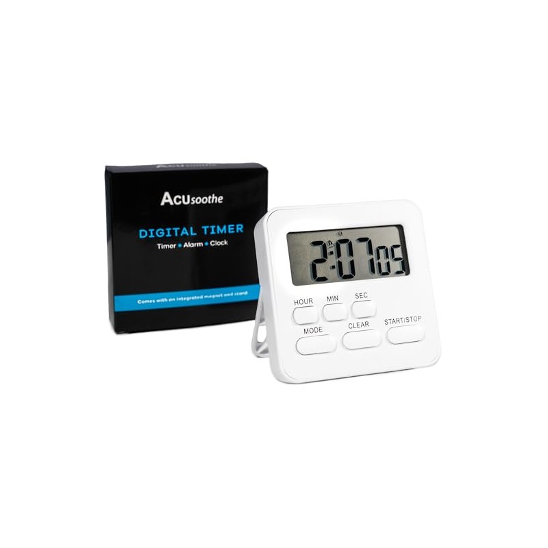 Digital Kitchen Timers - Precision Cooking & Baking Assistant Set