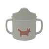 LÄSSIG Little Forest Fox Sippy Cup with Handle and Removable