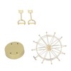 Electronic Ferris Wheel Desk Toy Magnetic Rotation Perpetual Motion Home
