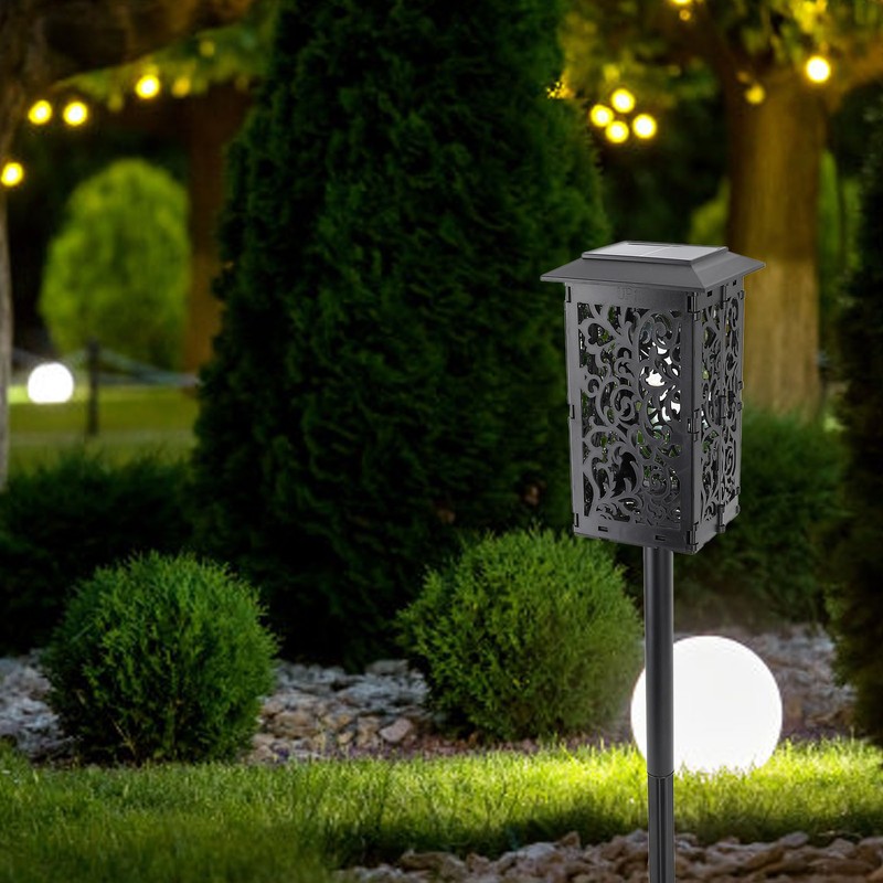 Solar Pathway Lights Outdoor Waterproof Auto On Off Garden Stake
