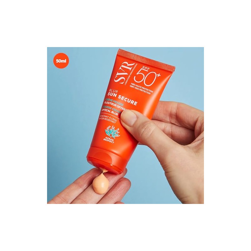SVR Sun Secure Blur SPF50+ Face Sunscreen Primer, Soft-Focus 50ml