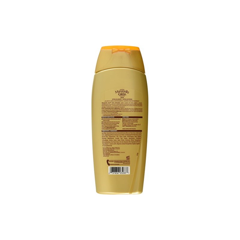 Shampoo Manzanilla Grisi gold extra aclarante 400 ml Grisi Loción