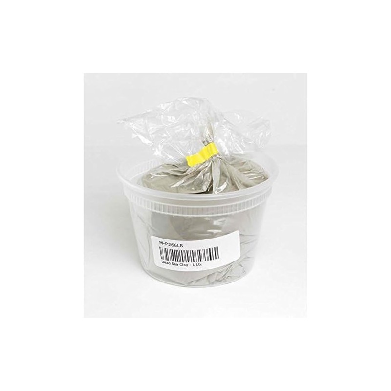 Liphontcta Dead Sea Clay - 1 Lb, Anti Acne Skin