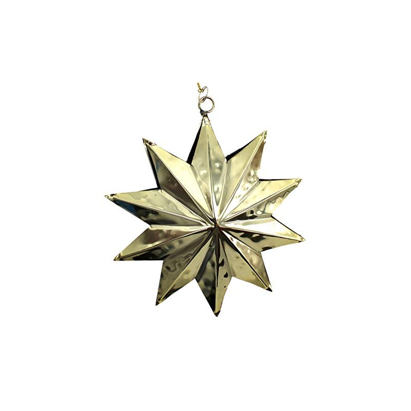 DARO DEKO Metal Star for Hanging Gold 1 Piece –