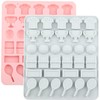 32 Cavity Tennis Sports Silicone Candy Molds Trophy Cup Ball
