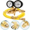 Unbranded Professional Nitrogen Regulator w/ Hose 0-800 PSI Output Pressure
