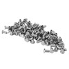 100PCS Tire Studs Silver Universal Wear Resistant Anti Slip Tire