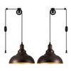 ALAISLYC Oil Rubbed Bronze Pendant Light Hanging Lamps for Living
