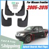 realtop3 4Pcs Splash Guards Mud Flaps for Nissan Frontier 2005-2015