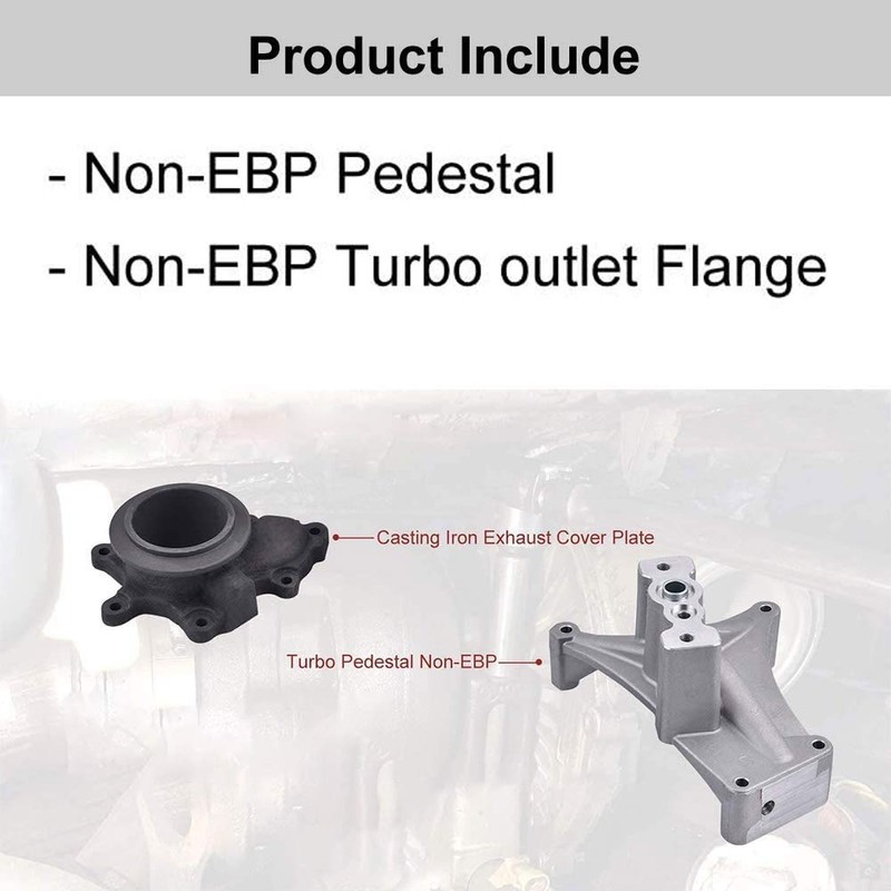SPELAB EBP Valve Upgrade Turbo Pedestal & Exhaust Housing Compatible