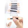 KOYOKOMA Nail Tools Sponge Tip 50pcs Set Self Nail Gel