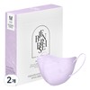 Bienbrise Premium Air Slim Mask Medium KF94, 10-pack, 2 packs, Blooming Purple / 비앙브리제 프리미엄 에어슬림 마스크 중형 KF94, 10개입, 2개, 블루밍 퍼플