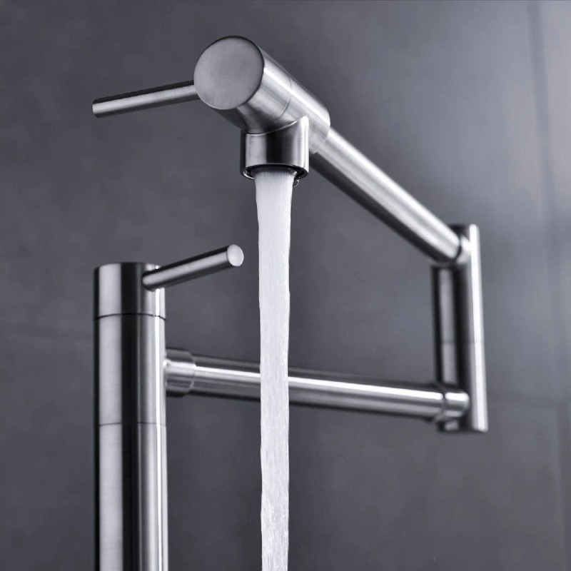 Extension Shank Kitchen Faucet Pot Filler with Premium FeaturesColor: as