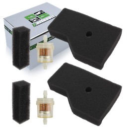 partszen 17211-Z07-000 Air Filter for H-onda EB2000 EB2000I EB2000IT1 EB2200IT EU2000 EU2000I EU2000IK1 EU2000IT1 EU2200IT EU2200IT1 Generator with 17218-Z07-000 Outer Filter Fuel Filter