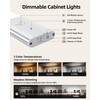 EZVALO Under Cabinet Lighting, 2200mAh Closet Lights with 2 Extra