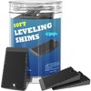 Furniture Levelers, 32 Piece Jar 2“, Rubber Shims for Leveling,