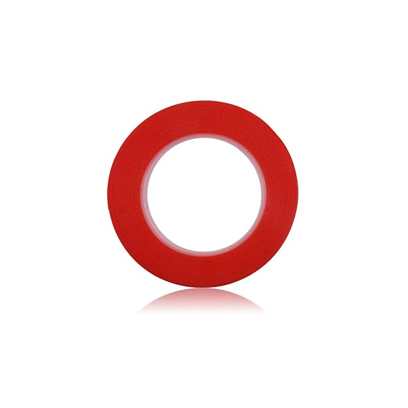 Doppelseitiges Klebeband, 6 mm, müheloses Abziehen, starke Haftung, extra lang