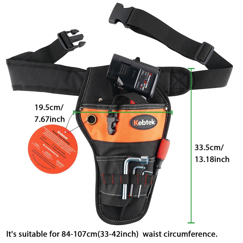 Heavy Duty Construction Tool Belt for Electric Pruning Shear with